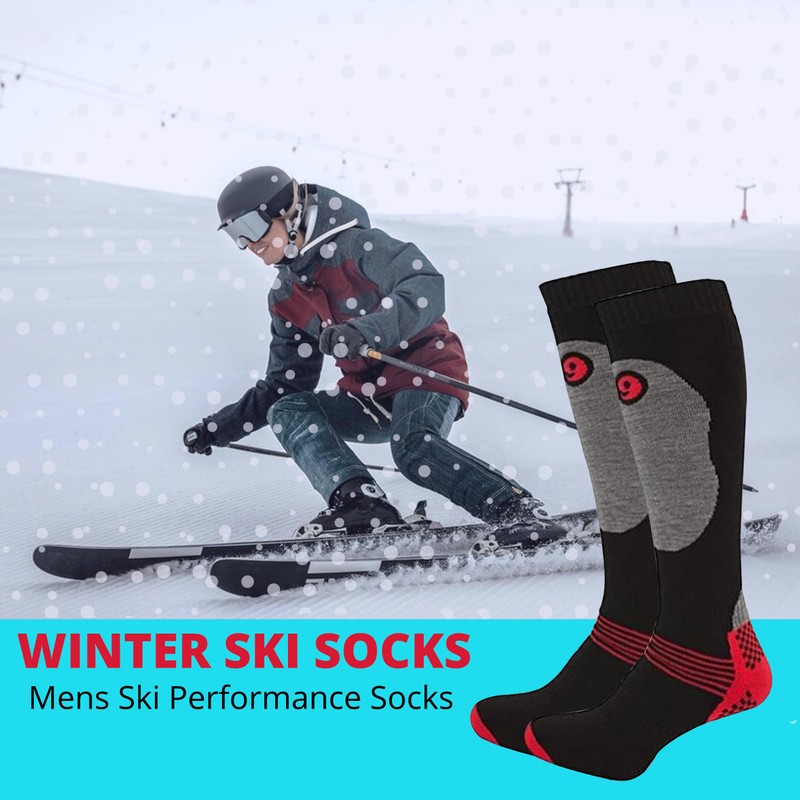 Max Men Thermal Snow Socks | High Performance, Grip &