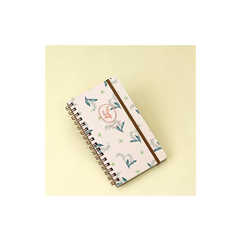 Lab Clip Notebook, Slim Squared, Jules de Muguet, Pink, 21C-JMSN01-PK