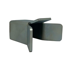 Eagle EG417Slide Gate End Catch Retainer 2" Wide Heavy-Duty Steel Universal Sliding Gate Holder Stopper for All Standard Size Slide Gates