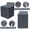 2Pack Washing machine cover,Fit for Outdoor Top Load and Front