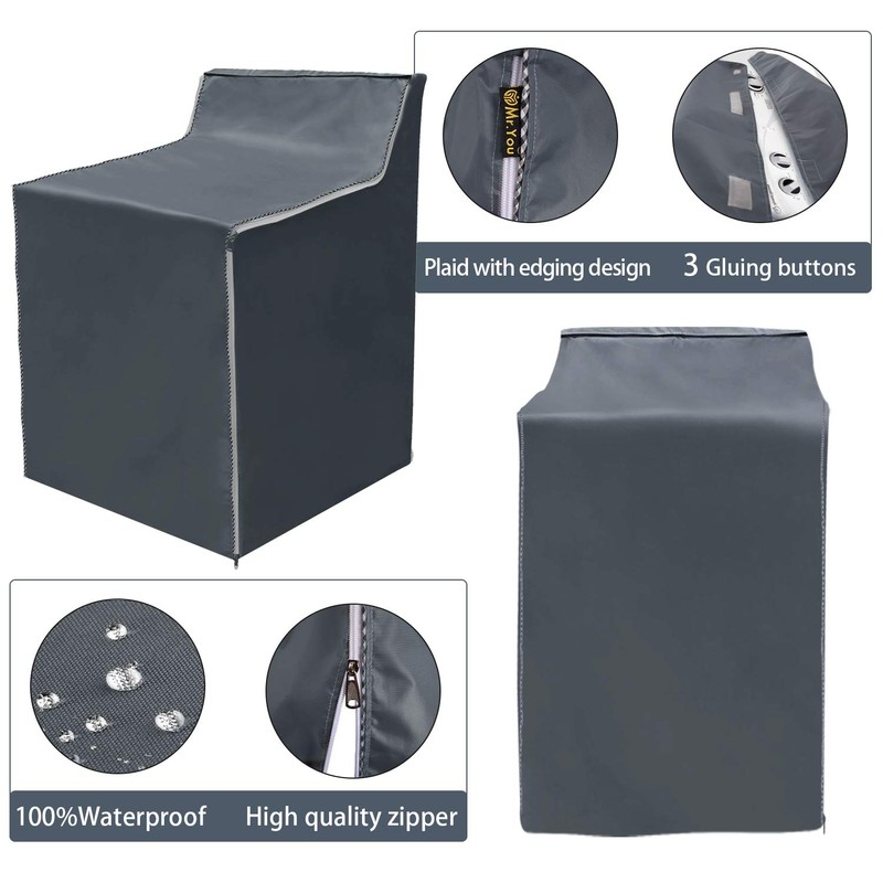 2Pack Washing machine cover,Fit for Outdoor Top Load and Front