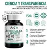 Acido Alfa Lipoico Ala 600mg Curcuma Piperina Fórmula Avanzada Antioxidante