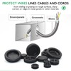 170 Pcs Rubber Grommets Firewall Hole Plug Set Electrical Wire