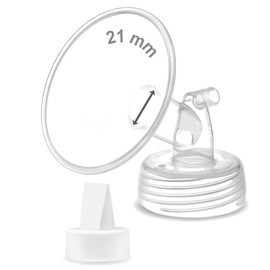 Maymom 21 mm Flange and Duckbill Compatible with Motif Luna/Spectra/Ameda Mya Pumps. Not Original Spectra Synergy Gold Pump Parts or Motif Accessories.