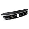 RDDY START Front Upper Grille Black w/Chrome Compatible with 2016