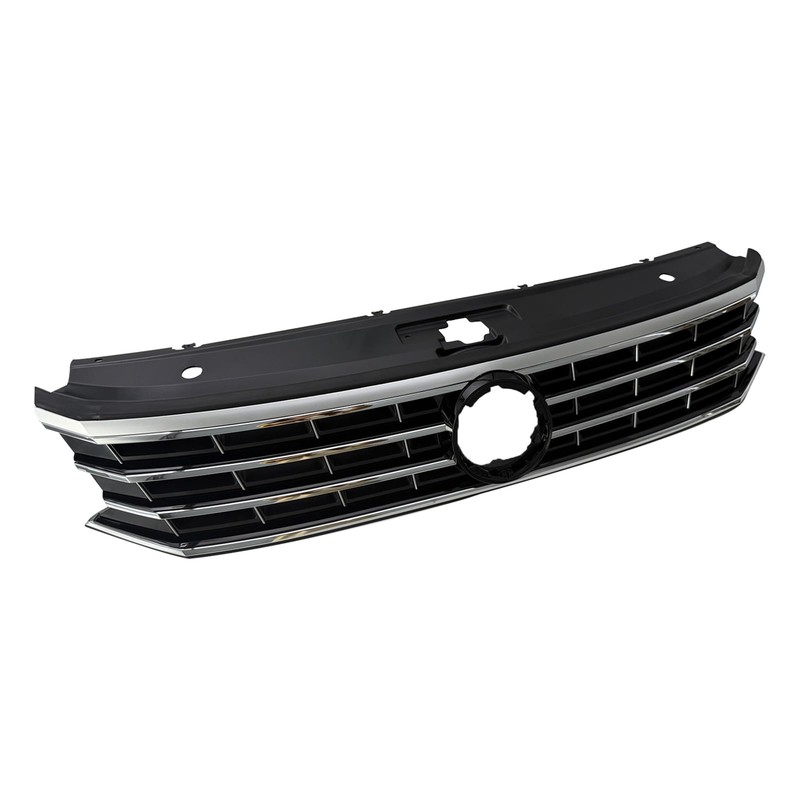 RDDY START Front Upper Grille Black w/Chrome Compatible with 2016