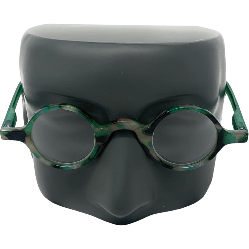 Incredible Bargains The Professor, Plastic Round Style Reading Glasses +