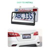 Carbon Fiber License Plate Frame