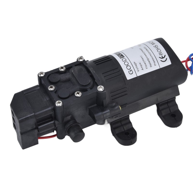 Electric Diaphragm Pump High Pressure 1.0Mpa 5.5L/Min Intelligent Miniature Water