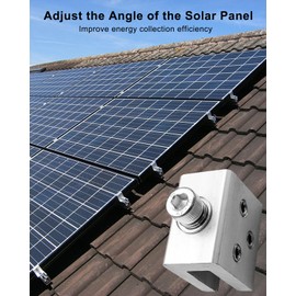 12Pcs Roof Clamps for Standing Metal Roof, Roof Fixing Clamps for Heat Cable, Snow Guards Attachment, Solar Panels Module Installation