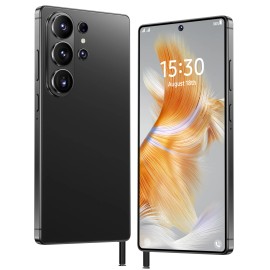 Original S26 2026 Ultra Smartphones 22GB+2TB 5G Dual 108MP Rear HD 7.3 Inch Android 15 120W Face Recognition Deca Core Spanishcolor: Black, plug: AU, ram: 22GB, storage capacity: 1TB