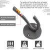 Coat Hooks Heavy Duty ZUONAI 2 Pack Towel Hooks for