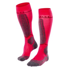 FALKE Women's SK4 Energizing Light Ski Socks Very Light Padding Compression Anti-Bubble Thin Breathable Quick-Drying Climate Regulating Odour-Inhibiting Wool Functional Material 1 Pair