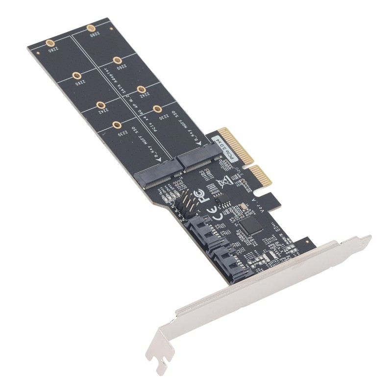 PCIE 3.0 to SATA 3 M.2 Adapter Card High Speed