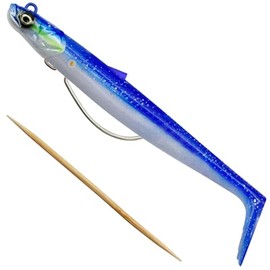 SAVAGE GEAR Ralistic Soft Bait Lure SANDEEL V2 Weedless 13cm/31g