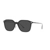 Coach HC8355 Sunglasses, Black/Dark Grey, 55 mm