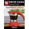 Bene Casa - Electric Espresso Maker 1-3 Cup Red, Cafetera