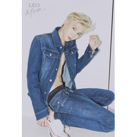 Vixx Leo - [Muse] 2nd Mini Album CD+84p PhotoBook+1p PhotoCard+4p Photo Paper+1p Letter+Message Photocards Set+Tracking K-POP Sealed
