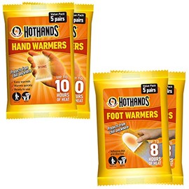 Hot Hands Hand Warmers (10 Pairs) & Foot Warmers (10 Pairs)