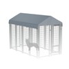 MDHAO 8' x 4' Dog Kennel Cover 600D Heavy Duty