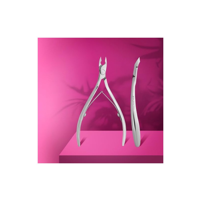 STALEKS Pro Expert NE-80-6 - Pinzas para cutículas (6 mm)
