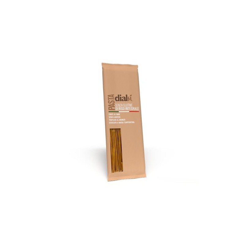 DIALSÌ Spaghetti, Pasta Senza Glutine Riso Integrale, Cottura 10-11Min, 400g