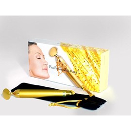 Face Perfection Viola BM-2 24K Pure Gold Facial Beauty Device [Made in Japan]