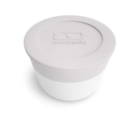 monbento - Lunchbox Dressing/Soße Behälter MB Temple L Coton - Kleine Auslaufsichere Behälter - Mehrweg - Perfekt für Büro/Meal Prep/Schule - Geeignet für Bento Box MB Original & MB Square - Grau