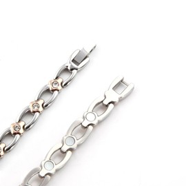 Women Bracelet, Anti-Static Bracelet, Magnetic Stainless Steel Bracelet, Stylish Casual Tape Paper, Stainless Steel, No Gemstone