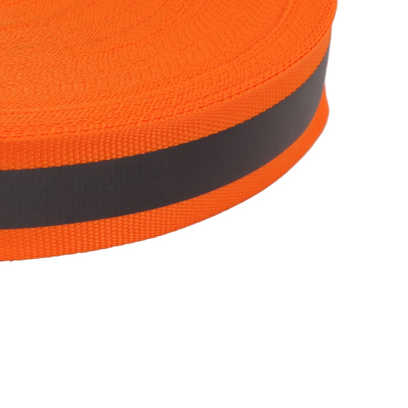 Reflective Ribbon Soft Durable Flexible Fluorescent Ribbon for Improving Night