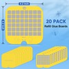 20 Packs Sticky Replacement Glue Card，Fly Trap Indoor Refill，Gnat Traps