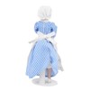 Dollhouse Miniature Porcelain Doll Model Ornament Doll Chef Man Servant