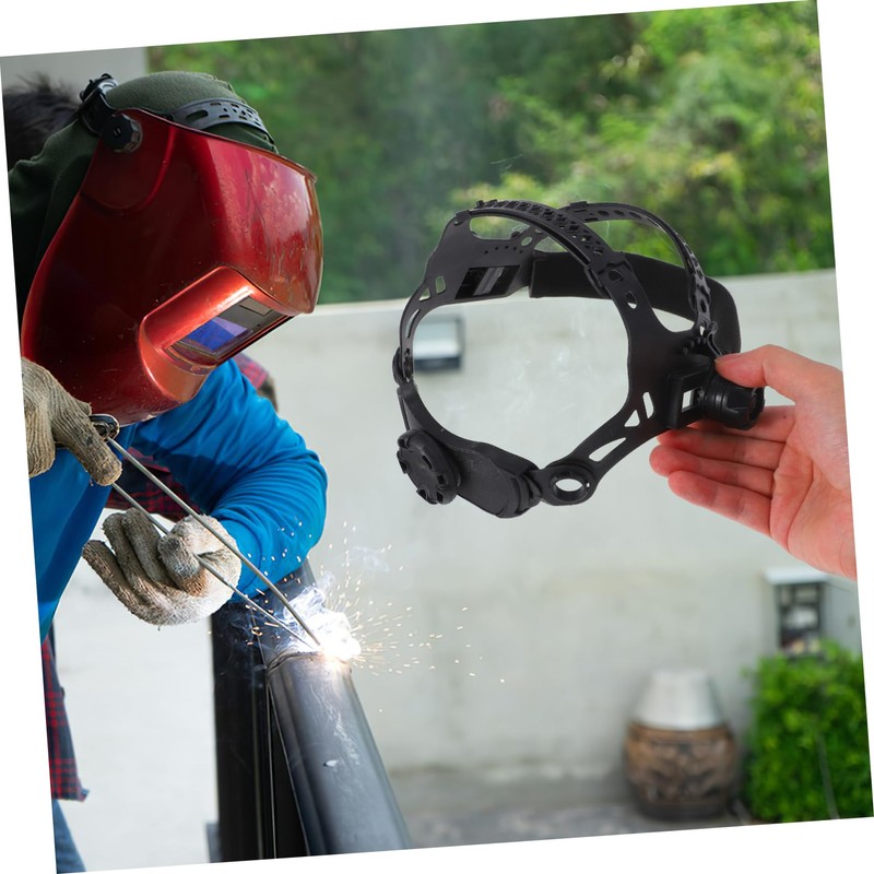 iplusmile Adjustable Welding Helmet Headgear Sweatband and Comfortable Welding Hood