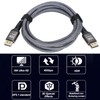 DisplayPort 2.1 Cable 16K 30Hz 40Gbps 3D Dynamic HDR Male