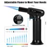 VORHOT Adjustable Flame Burner, Kitchen Burner with Gas Indicator, Refillable