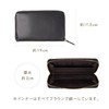 Mura Passbook Case, Goat Leather, Women's, Genuine Leather, Multi Case,