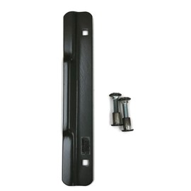 Latch Guard LG130D Door Latch Protection Plate 1-3/4" x 10" for Out Swinging Doors, 12 Gauge Steel, Duronodic Finish