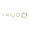 800 Piece Spring Ring Assortment for M3/M4/M5/M6/M7/M8 Spring Steel Pin