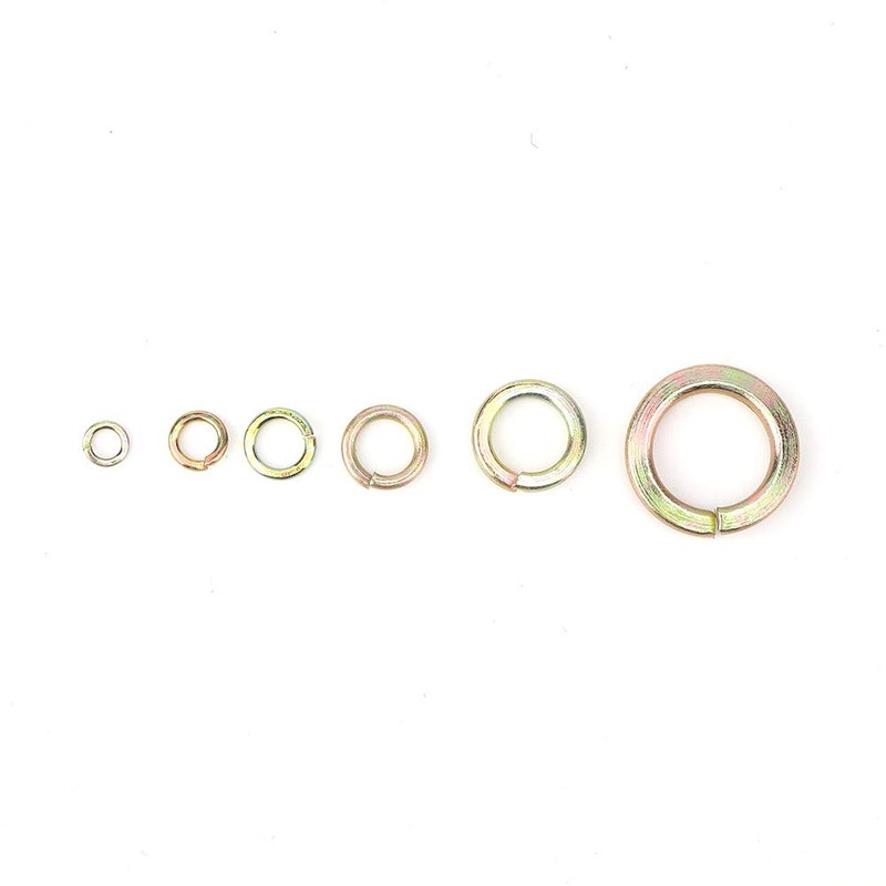 800 Piece Spring Ring Assortment for M3/M4/M5/M6/M7/M8 Spring Steel Pin