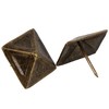 Bronze Antique Square Upholstery Nails Tack Pyramid Studs Vintage Furniture