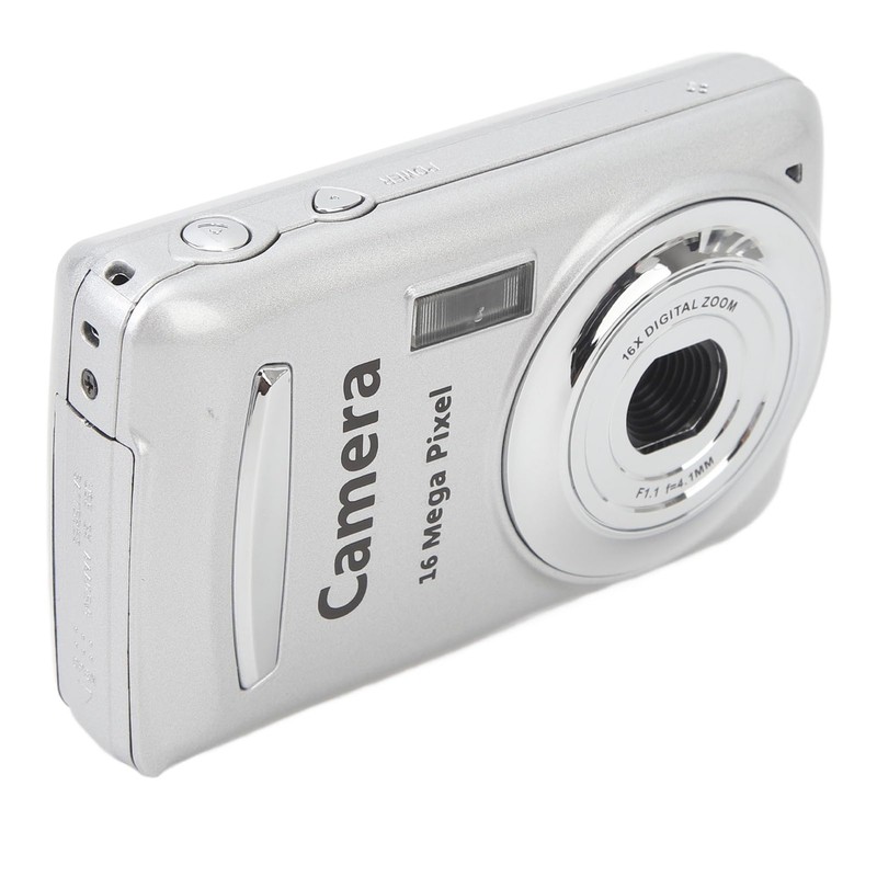 Naroote Compact Camera, 2.4 Inch 16MP 16X Digital Zoom Portable