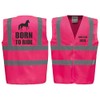 Born To Ride - Horse Riding Equestrian Premium Pink Hi
