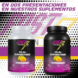 Fast Protein Cla  Carnitina 1kg 100 Servs                                                                                                             