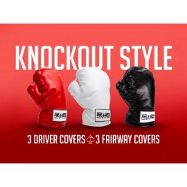 Pins & Aces Aces Boxing Glove Driver Head Cover Premium Hand Made Classic Boxing Glove 1W