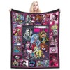 Monster Cuddly Blanket 100 cm x 75 cm Monster Fluffy