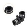 M METERXITY 2 x Angle Connecting Push Pipe Assembly Quick