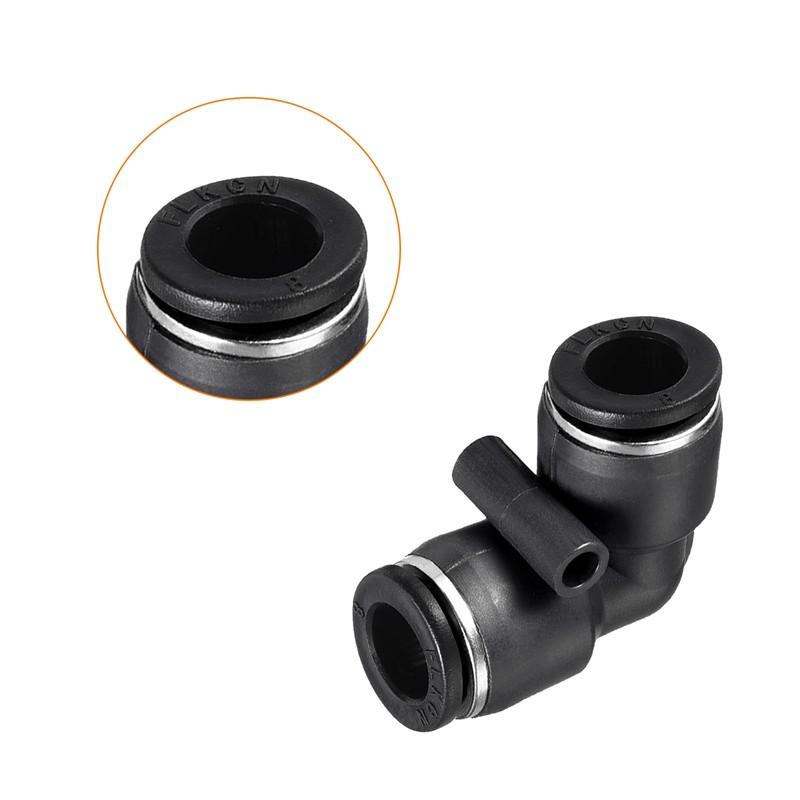 M METERXITY 2 x Angle Connecting Push Pipe Assembly Quick