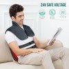Snailax large Heating Pad for Neck, Back, Shoulders 21"x26" Vibration