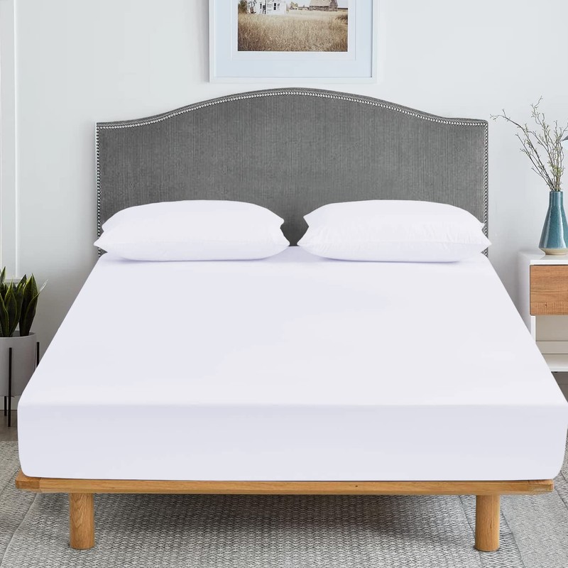 Imperial Rooms Brushed Microfibre Double Fitted Sheet 25 CM Easy