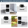 Deadbolt Lock And Door Knob Set, Exterior Door Lock Set